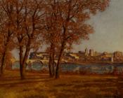 Le Chateau Des Papes A Avignon - 亨利·约瑟夫·哈尔皮涅斯